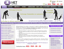 Tablet Screenshot of nettoyage-bussigny-pres-lausanne.societe-de-nettoyage.ch