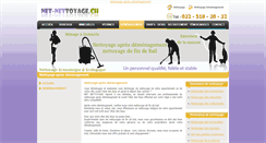 Desktop Screenshot of nettoyage-apres-demenagement.societe-de-nettoyage.ch